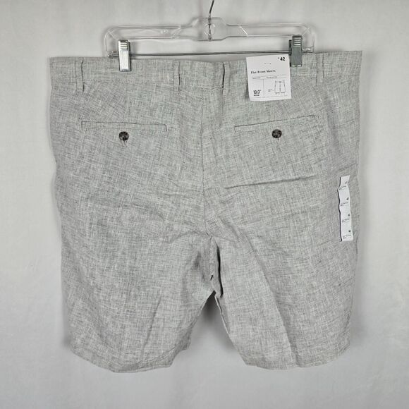 Goodfellow & Co. Linden Shorts Men's 42 Flat Front Hits at Knee 10" Inseam NWT - Picture 2 of 16